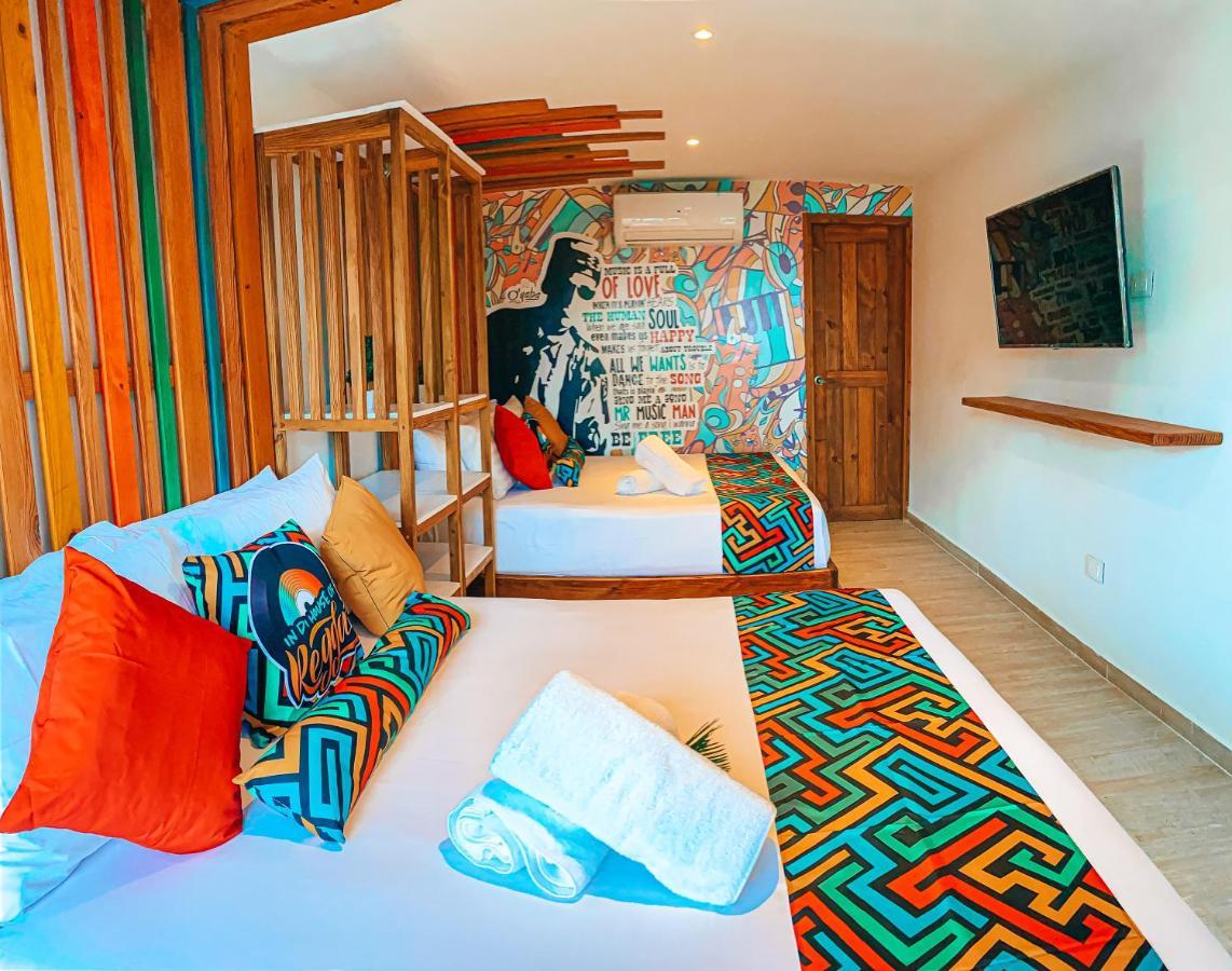 In Di House Of Reggae Boutique Hotel San Andres  Exterior photo