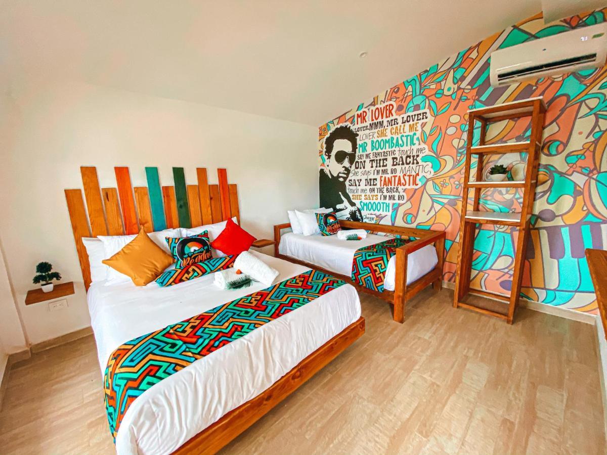 In Di House Of Reggae Boutique Hotel San Andres  Exterior photo