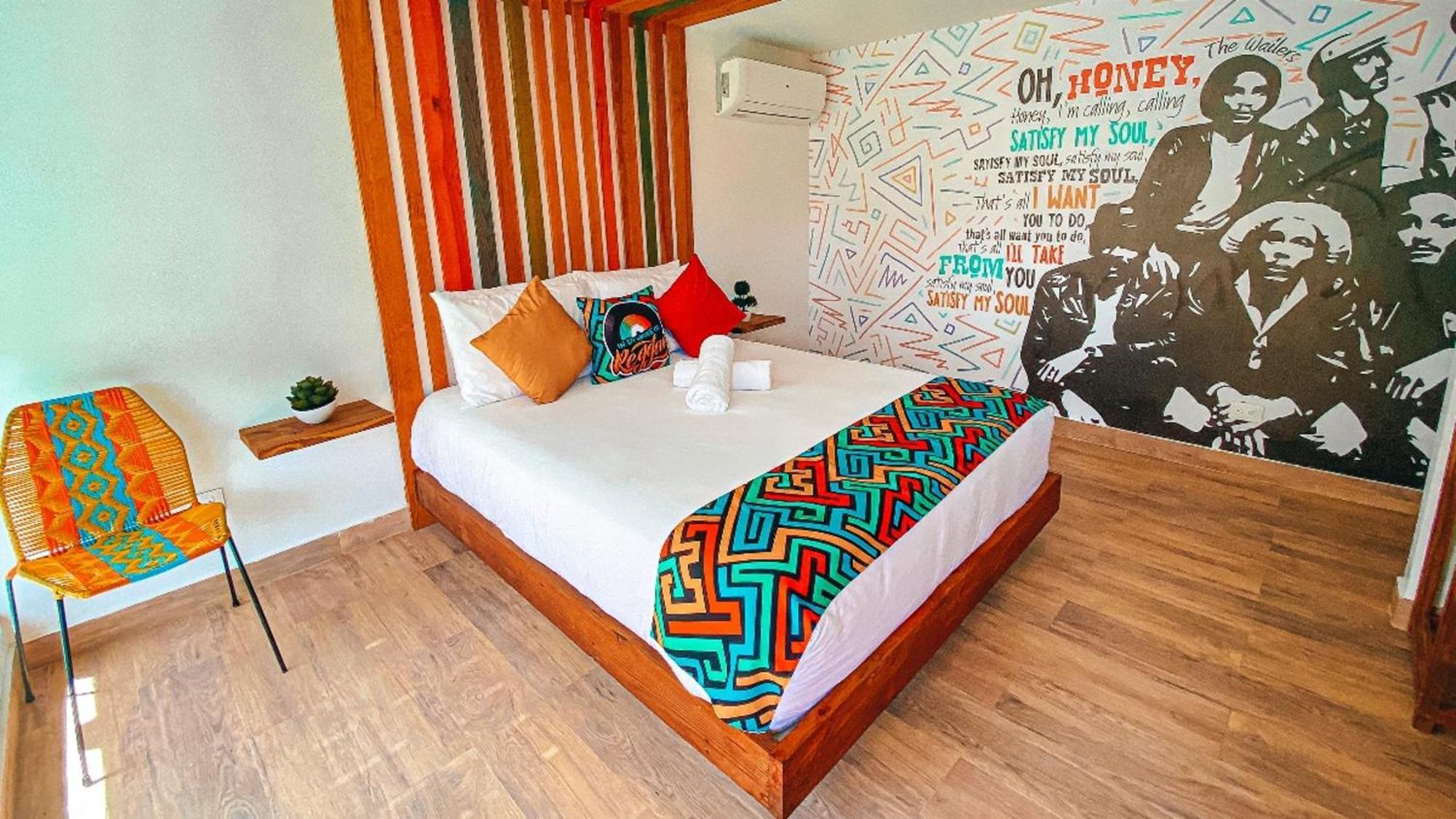 In Di House Of Reggae Boutique Hotel San Andres  Exterior photo